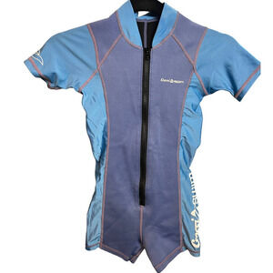 Cressi One Piece Short Sleeve Swimsuit For Kids / X-LARGE